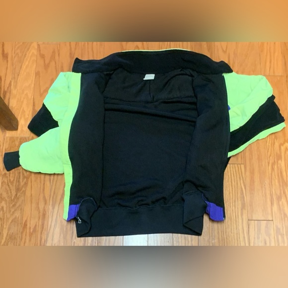 1990 Vintage Poly Fleece Fabric CANNONDALE Mountain Biking Athletic Jacket - Picture 5 of 14